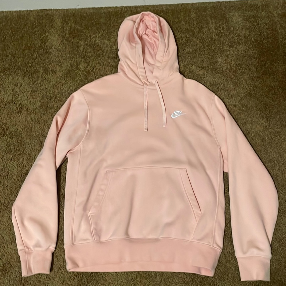 Washed Pink Nike Hoodie